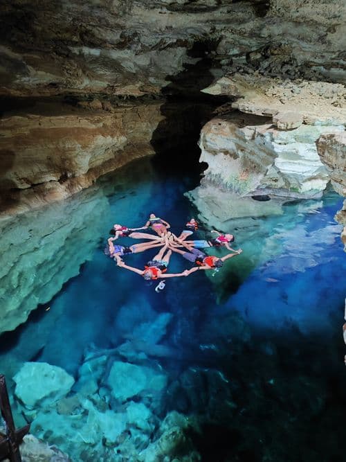 Poço Azul e Poço Encantado