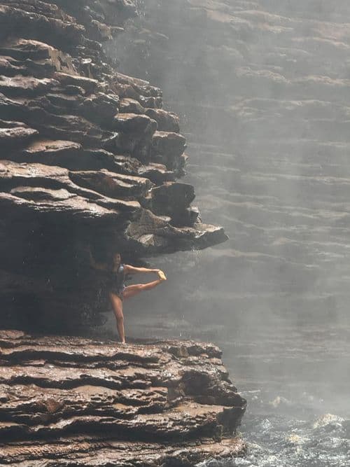 Cachoeira do Buracão em grupo