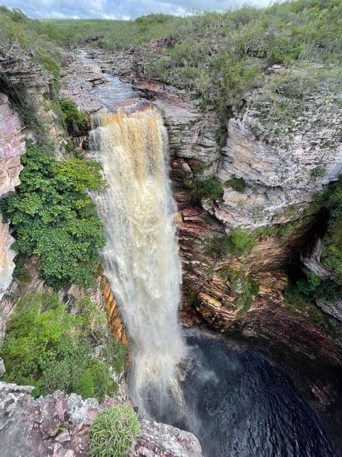 A magestosa cachoeira do Buracão